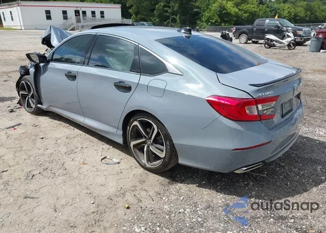 2022 Honda Accord Sport 2.0T из США, поврежденный, VIN 1HGCV2F31NA000054